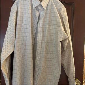 Ermenegildo Zegna Blue and White Dress ShiSold   Sold sold sold sold